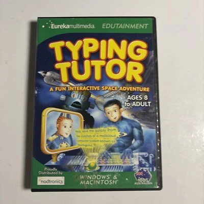 Typing Tutor PC CDROM Windows 95 XP Mactintosh - Image 1 of 4