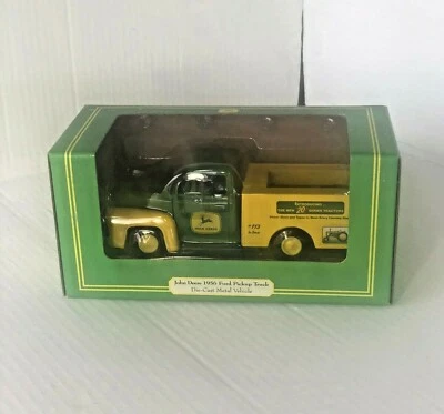NIB John Deere 1956 Ford Pickup Truck Coin Bank by Ertl - Image 1 of 4