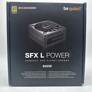 be quiet! BN639 SFX L Power 600W 80 Plus Gold Power Supply for Mini ITX Pcs and