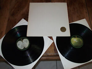 DLP :  THE BEATLES  " WHITE ALBUM " 1969 GER STEREO RE / TOPLOADER / BEAT PSYCH