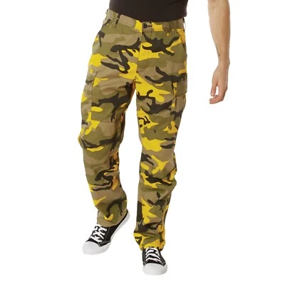 Military BDU Pants - Army Cargo Fatigue Camouflage Camo - Image 1 of 2
