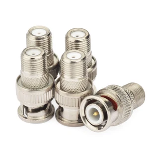10 szt. Zestaw żeński typu F na wtyczkę wtyczkę wtyczkową koncentryczną złącze rf adapter - Zdjęcie 1 z 4