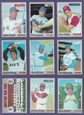 1970 Topps Baseball (547-633) * You Pick * Conditions Listed