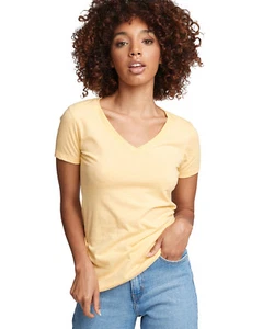 Member's Mark Essential Crew V-Neck Tee Yellow - Size S - Picture 1 of 2