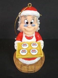 2003 Marathon Oil Co. Weihnachtsschmuck Mrs Claus & Cookies Harz 3" Serie 3  - Bild 1 von 7