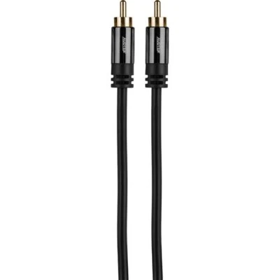 Audtek - SMC1.5 - RCA Audio Video Subwoofer Cable with Metal Shell - 1.5 ft - Image 1 of 2