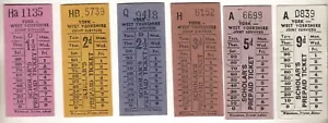Bus / tram ticket 6 x West Yorkshire Joint Services - Picture 1 of 1