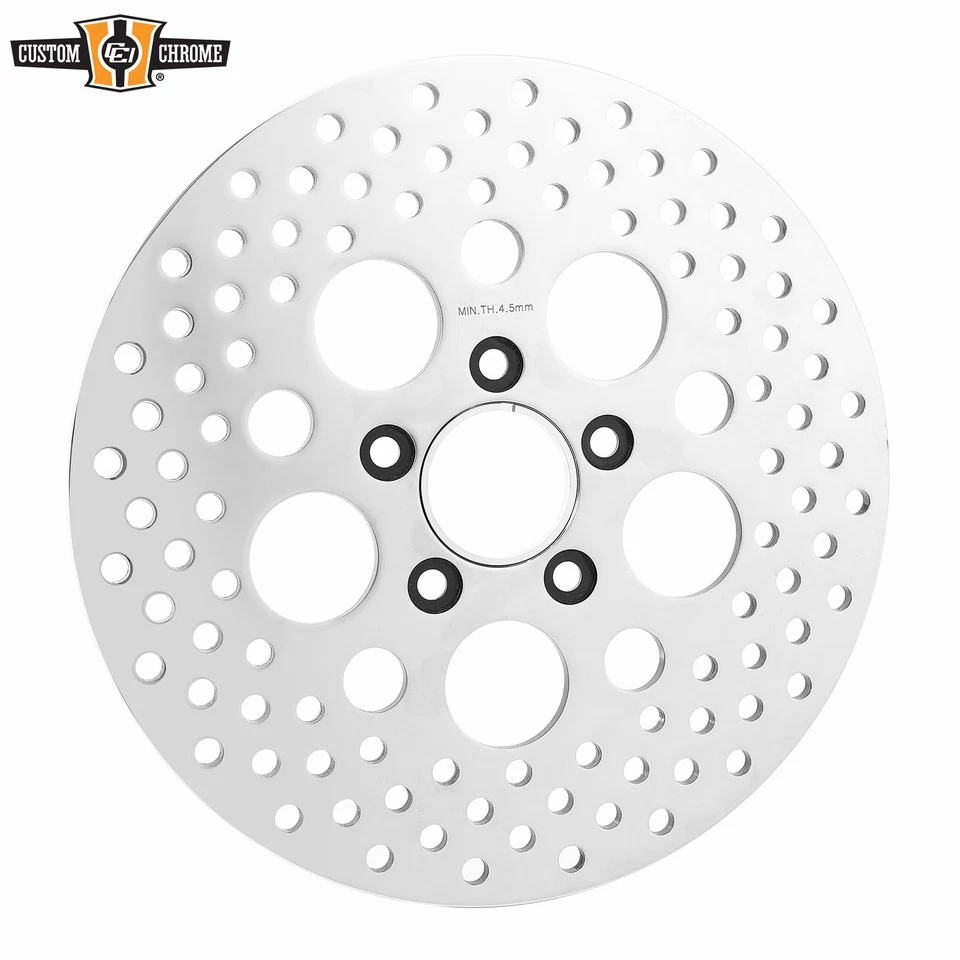 Rotor de freno trasero de 11,5" apto para Harley Touring 84-07 Dyna Softail 84-17 XL 84-10 Foto 1 de 4