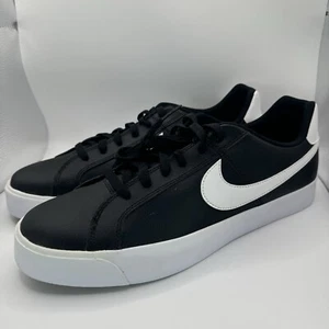 Black Friday Sale! Nike Court Royale AC Black White Size 12 BQ4222 002 - Picture 1 of 7