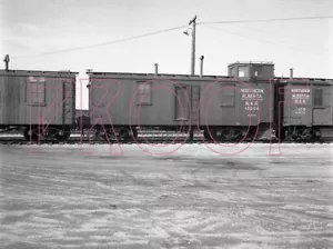 Northern Alberta Railway (NAR) Begleitwagen 16604 mit Kuppel - 8x10 Foto - Bild 1 von 1