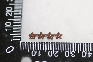 DISPOSITIVO ORIGINAL MILITAR DE EE. UU. 4 ESTRELLAS DE BRONCE PARA MEDALLA DE TAMAÑO COMPLETO SEGUNDA GUERRA MUNDIAL - - Imagen 1 de 2