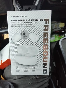  Wireless True Earbuds with Portable Charging Case White - Picture 1 of 8