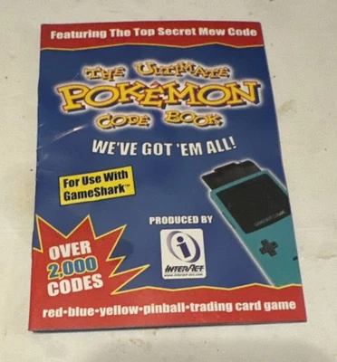 Ultimate Pokemon Code Book GameShark Foto 1 de 2