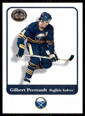 2001-02 Fleer Greats of the Game Gilbert Perreault Buffalo Sabres #9 - Image 1 of 2
