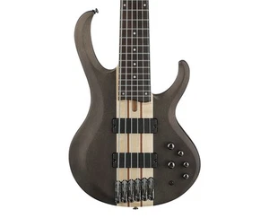 Open Box Ibanez BTB606TGF BTB Standard 6-String Bass - Transparent Gray Flat - Picture 1 of 8