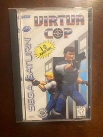 Virtua Cop 1 Sega Saturn - long box