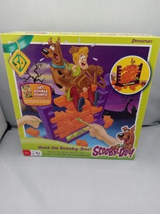 Hold On Scooby-Doo Board Game Kids Bricks Pressman 2010 Wear On Box - Picture 1 of 14