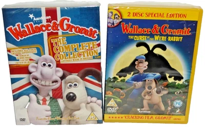 Wallace & Gromit The Complete Collection & The Curse of the Were-Rabbit - New - Image 1 of 2