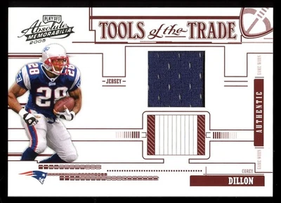 2005 Absolute Memorabilia Tools of the Trade Jersey Corey Dillon /100 - Image 1 of 2