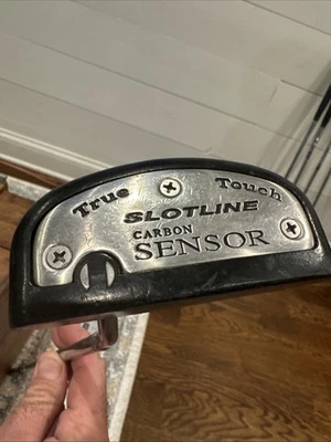 Slotline Carbon Sensor Mallet Stripes Golf Putter 34” RH - Image 1 of 4