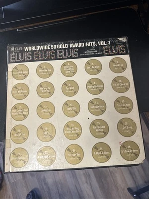 Elvis Presley "Worldwide 50 Gold Award Hits, Vol. 1" 4-LP Box  set - Image 1 of 4