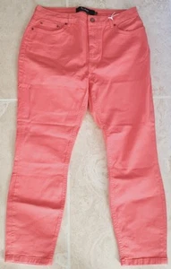 BODEN LADIES THE CROPPED Soho Skinny ORANGE T0115 Jeans BRAND NEW SIZE UK 14L - Picture 1 of 5