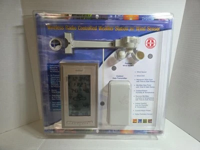 New Sealed La Crosse Wireless Radio Controlled Weather Station With Wind Sensor - Image 1 of 4