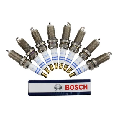 Bosch Spark Plug Set (8 Pieces) For Porsche Cayenne Panamera Turbo S Executive - Изображение 1 из 2