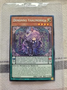Yugioh Dimonno Vaalmonica (CR) VASM-DE032 Valiant Smashers, Collector's Rare NM - Bild 1 von 2