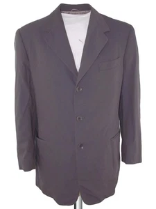 Hilton Blazer Da Uomo Grigio Taglia 50 In Lana Regular Da Completo 3 Bottoni - Picture 1 of 14