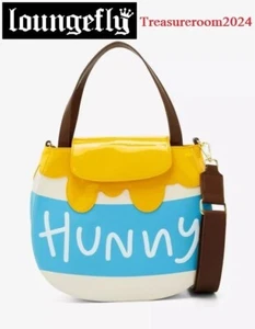 Bolso Bandolera LOUNGEFLY Disney Winnie the Pooh Honey Pot Figura Cartera BoxLunch - Imagen 1 de 7