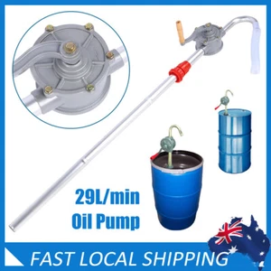 Aluminium Rotary Drum Pump Heavy Duty Oil 44 Gallon/205L Drum Barrel Hand Pump- - Picture 1 of 11