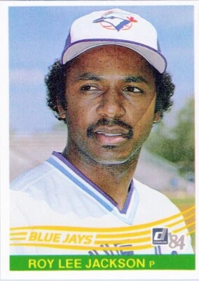 1984 Donruss #195 Roy Lee Jackson Toronto Blue Jays - Image 1 of 2