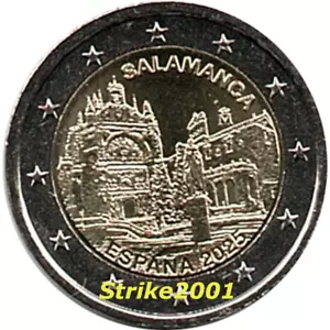 NEW !!! 2 EURO COMMEMORATIVO SPAGNA 2025 fdc Salamanca NEW !!! - Picture 1 of 1