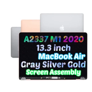 for MacBook Air a2337 m1 2020 mgn73ll/a EMC 3598 LCD Screen Assembly true tone - Picture 1 of 9