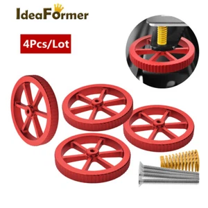 Perilla de resorte niveladora de giro manual para cama térmica M4 tuerca de tornillo para Ender 3/5 CR-20 - Imagen 1 de 9