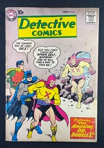 Detective Comics (1937) #261 en buen estado/en muy buen estado (3,0) primera aplicación Doctor X Curt Swan Robin un - Imagen 1 de 2