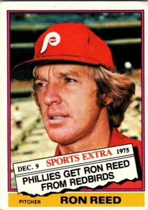 1976 Topps - Traded Ron Reed #58T - Picture 1 of 2