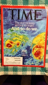 Time Magazine September 25, 2017 The Storms Keep Getting Stronger And So Do We - Picture 1 of 12