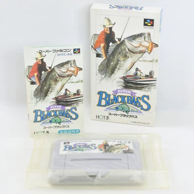 Super BLACK BASS 1 Super Famicom Nintendo 0778 sf - Image 1 of 4