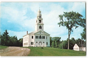 The Church On The Hill - Acworth, N.H., VTG Postcard SK2. - Picture 1 of 2