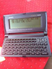 Casio BOSS Business Organizer Scheduling System SF 6500SY PC sync 128KB WORKS VG