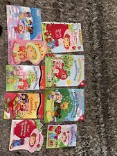 8 STRAWBERRY SHORTCAKE Book Lot.  All Show Date Of 2003. Plus Valentines