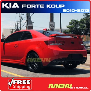 For: 10-13 Kia Forte Koup Rear Trunk Spoiler Painted 2 Post IY SPICY RED - Foto 1 di 1