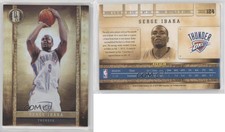 2011-12 Panini Gold Standard Platinum Gold /10 Serge Ibaka #124