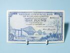 1959 Commercial Bank of Scotland Alexander One Pound £1 Banknote M 081111 #BN2