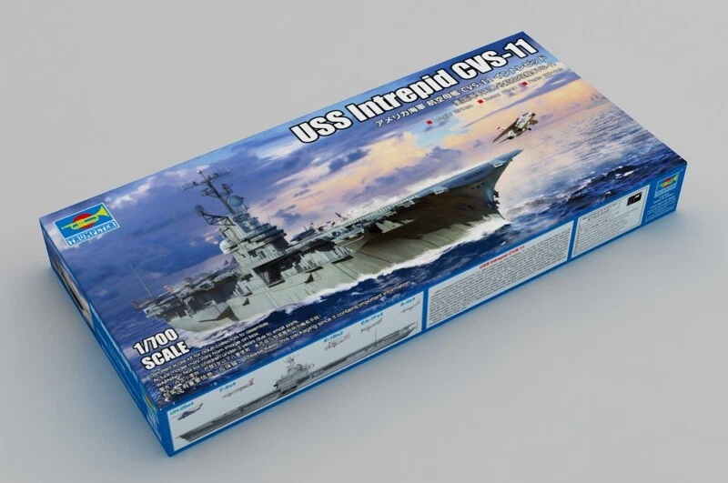 Trumpeter 06743 - 1:700 Uss Intrepid CVS-11 - Neuf - Photo 1/1