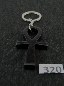 320) Llavero de cuero en forma de cruz egipcia Anch (Ankh) - Imagen 1 de 6