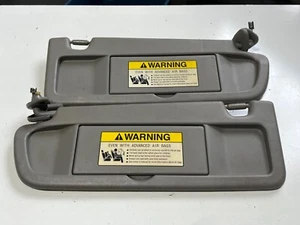 06 - 11 HONDA CIVIC DRIVER PASSENGER SIDE SUN VISOR SUN SHADES OEM RH LH SET - Picture 1 of 4