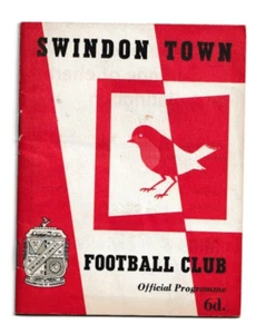 Swindon Town v Derby County 1963/64 Division 2 - Picture 1 of 1